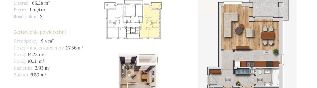 Mieszkanie w inwestycji: Dębowa 51