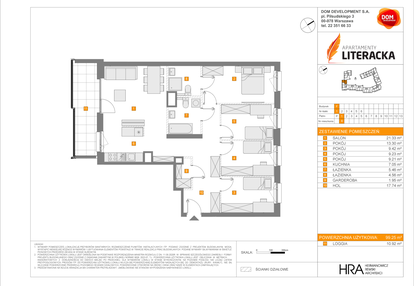 Mieszkanie w inwestycji: Apartamenty Literacka etap 2.3