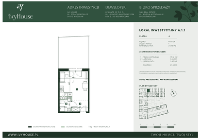 Mieszkanie w inwestycji: IVY HOUSE - Apartamenty inwestycyjne