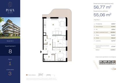 Mieszkanie w inwestycji: Plaza City