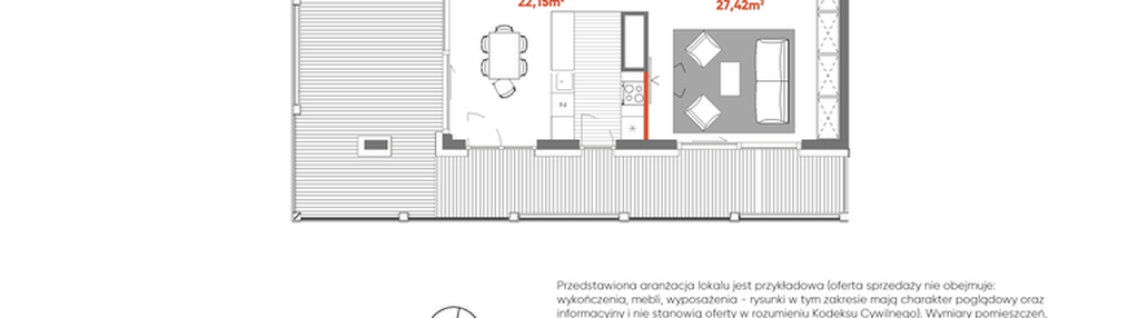 Mieszkanie w inwestycji: Pierwsza Dzielnica - etap III