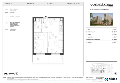 Mieszkanie w inwestycji: Westo Wola