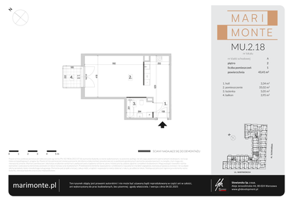 Mieszkanie w inwestycji: Marimonte - apartamenty inwestycyjne