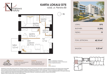 Mieszkanie w inwestycji: Enklawa Natury