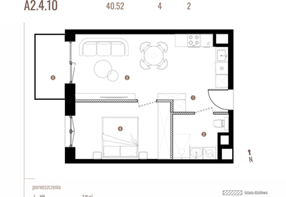 Mieszkanie w inwestycji: Belg Apartamenty etap II