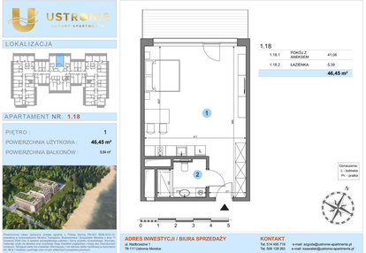 Mieszkanie w inwestycji: Ustronie Luxury Apartments