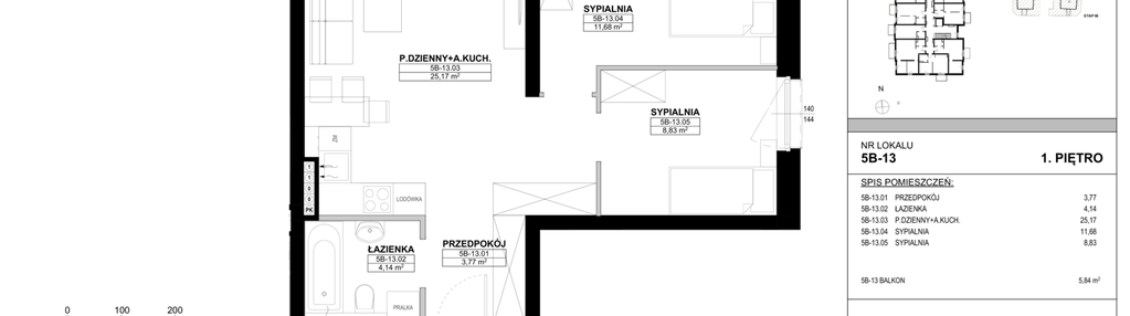 Mieszkanie w inwestycji: Nowa Północ etap 2A