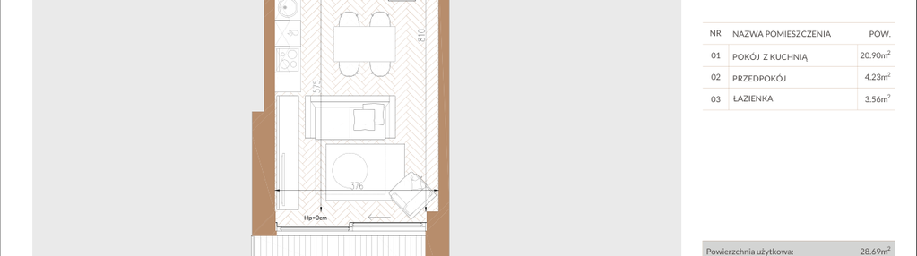 Mieszkanie w inwestycji: Portico Marina