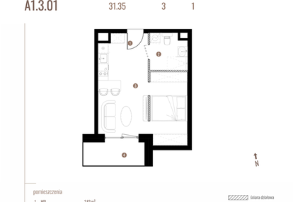 Mieszkanie w inwestycji: Belg Apartamenty etap II