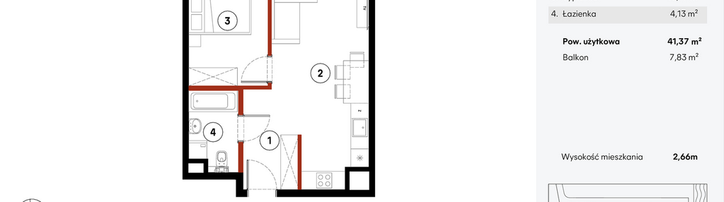 Mieszkanie w inwestycji: Elewator - Mieszkania i Lofty