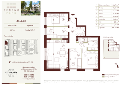 Mieszkanie w inwestycji: Sereno Park