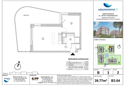Mieszkanie w inwestycji: Aquamarina 3