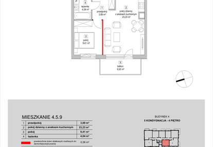 Mieszkanie w inwestycji: Osiedle Przyjemne II