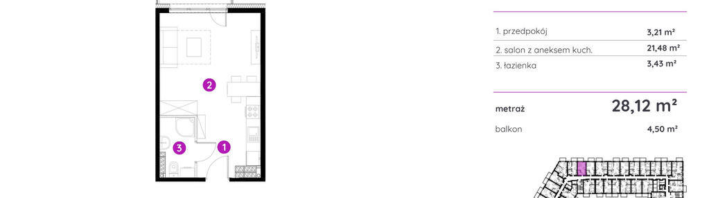 Mieszkanie w inwestycji: Murapol Portovo etap II