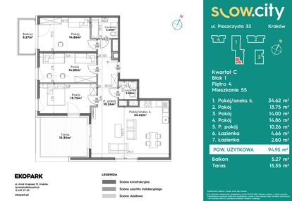 Mieszkanie w inwestycji: Slow City