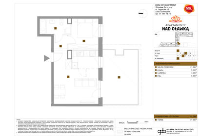 Mieszkanie w inwestycji: Apartamenty nad Oławką etap II