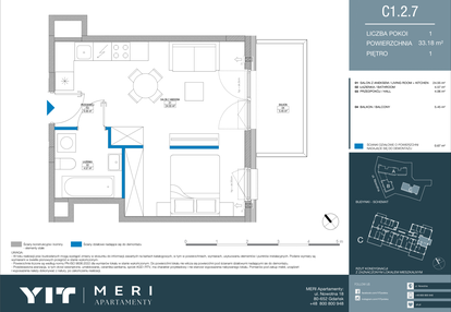 Mieszkanie w inwestycji: Meri Apartamenty