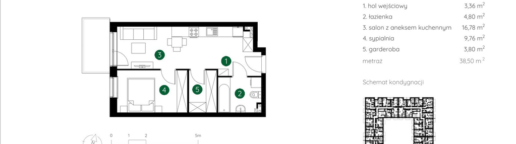 Mieszkanie w inwestycji: Murapol Gardenia