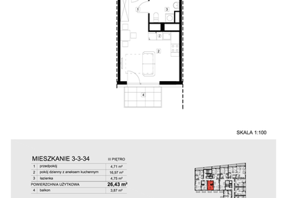 Mieszkanie w inwestycji: ATAL Aura II