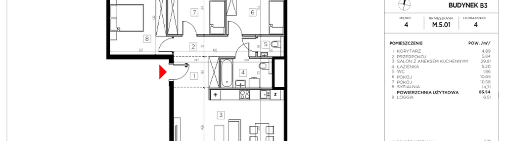 Mieszkanie w inwestycji: CityFlow etap II
