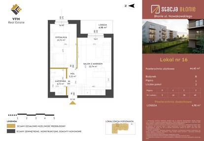 Mieszkanie w inwestycji: Stacja Błonie etap II