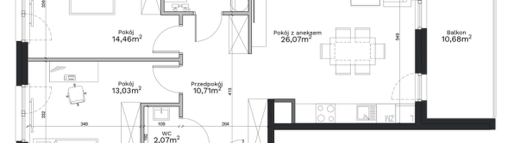 Mieszkanie w inwestycji: Podedworze 13