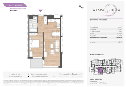 Mieszkanie w inwestycji: Wyspa Solna Etap III, budynek B