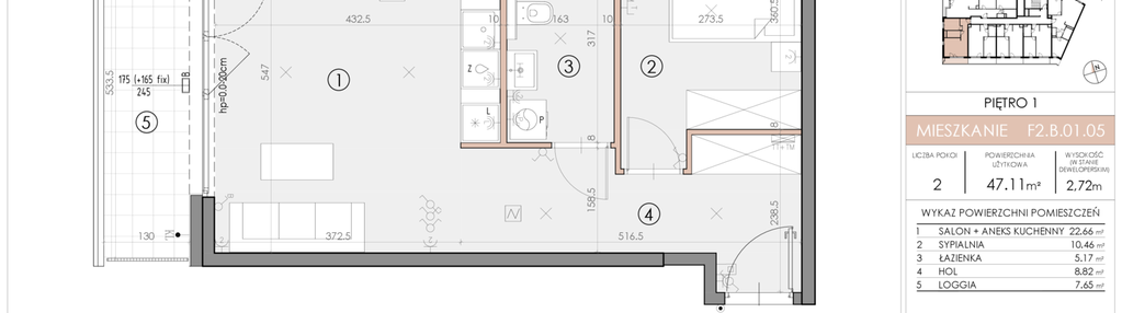 Mieszkanie w inwestycji: Bukowińska Mokotów etap 2