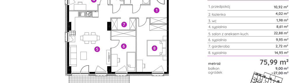 Mieszkanie w inwestycji: Murapol Scarpa