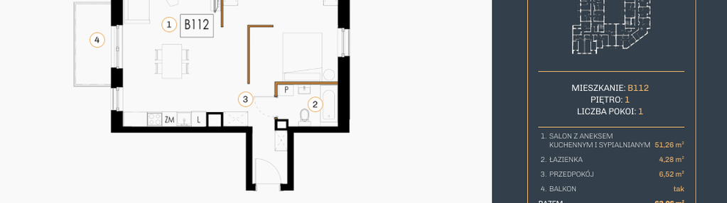 Mieszkanie w inwestycji: Rezydencja Śródmiejska