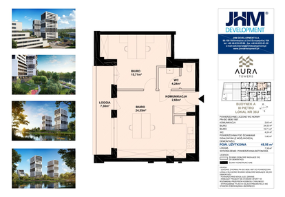 Mieszkanie w inwestycji: Aura Towers