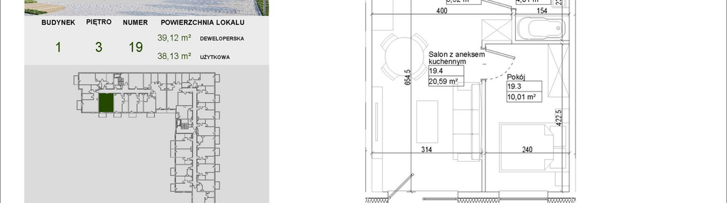Mieszkanie w inwestycji: Aleja Mickiewicza