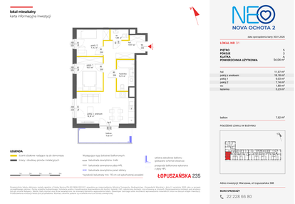Mieszkanie w inwestycji: Neo Nova Ochota 2