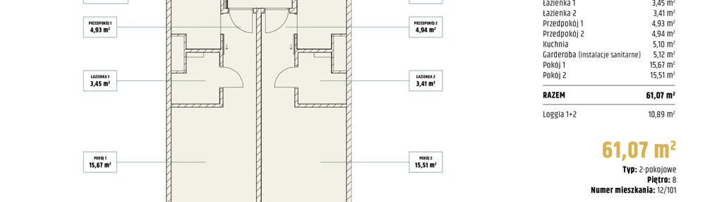 Mieszkanie w inwestycji: Apartamenty Central Park Wrocław