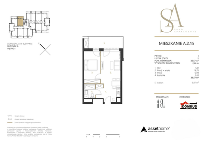 Mieszkanie w inwestycji: Sand Apartments