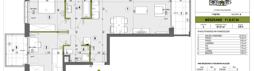 Mieszkanie w inwestycji: XYZ Place