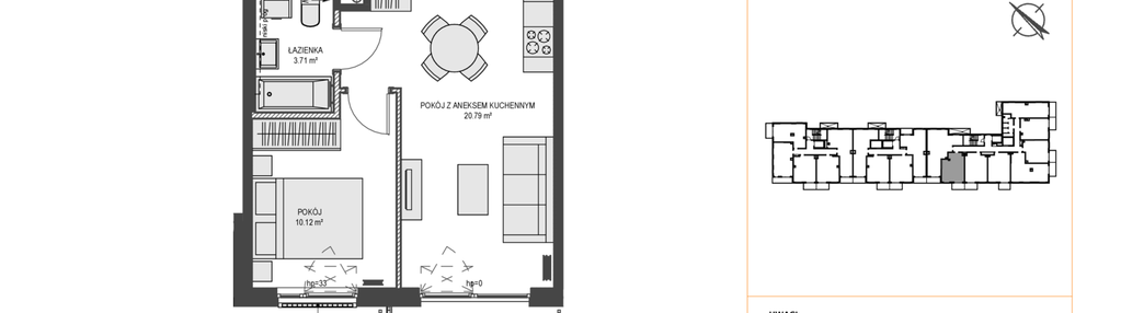 Mieszkanie w inwestycji: Przystań Brzeźno