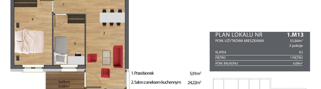 Mieszkanie w inwestycji: Nyska Residence