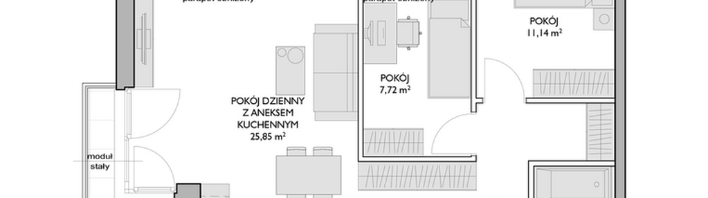 Mieszkanie w inwestycji: Wiszące Ogrody