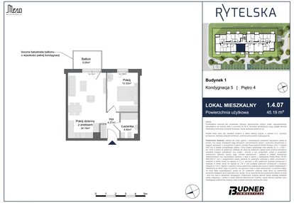 Mieszkanie w inwestycji: Rytelska