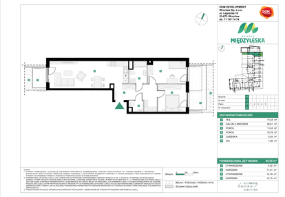 Mieszkanie w inwestycji: Osiedle Międzyleska - etap III