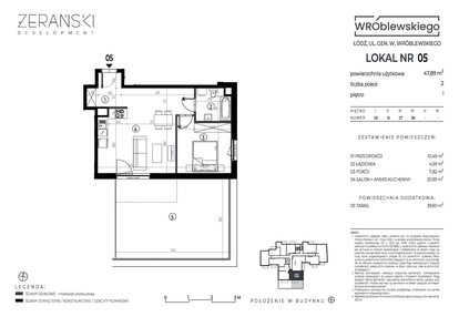 Mieszkanie w inwestycji: Wróblewskiego