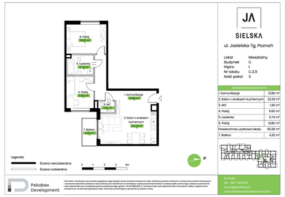 Mieszkanie w inwestycji: JA_SIELSKA V