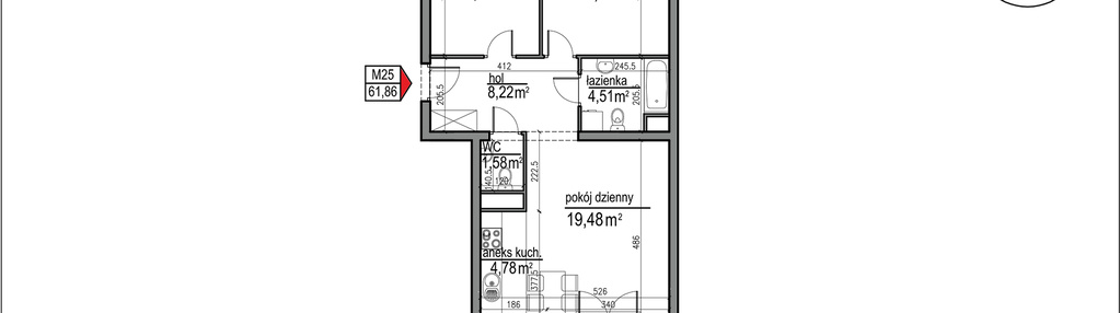 Mieszkanie w inwestycji: Osiedle Rytm etap 3