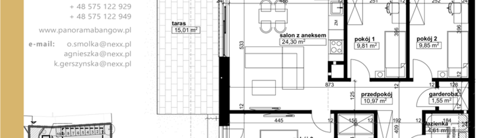Mieszkanie w inwestycji: Panorama Bańgów Etap II