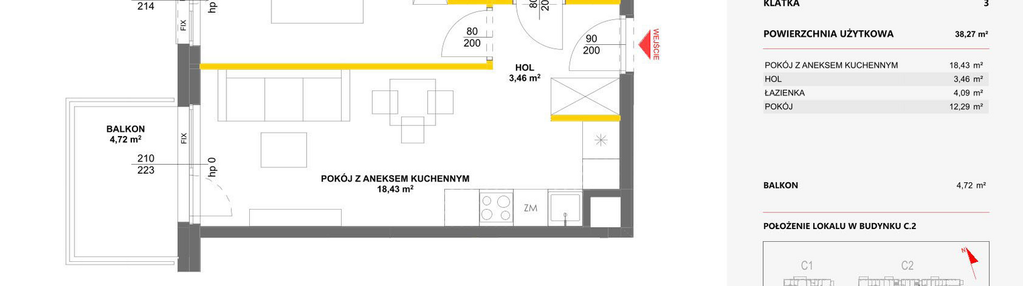 Mieszkanie w inwestycji: Miasteczko Julianów etap 2