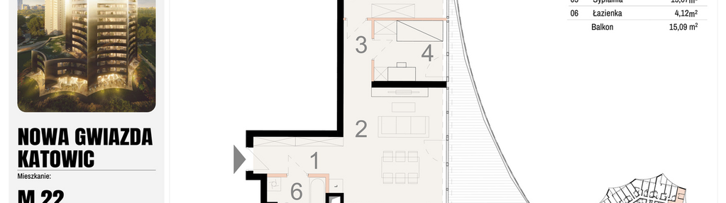 Mieszkanie w inwestycji: Nowa Gwiazda