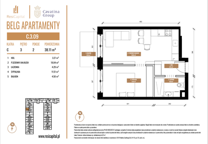 Mieszkanie w inwestycji: Belg Apartamenty