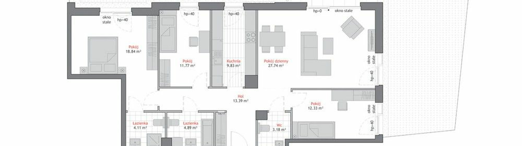 Mieszkanie w inwestycji: Atrium Oliva