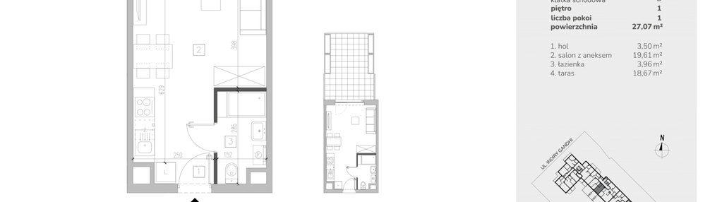 Mieszkanie w inwestycji: Ale!Ken